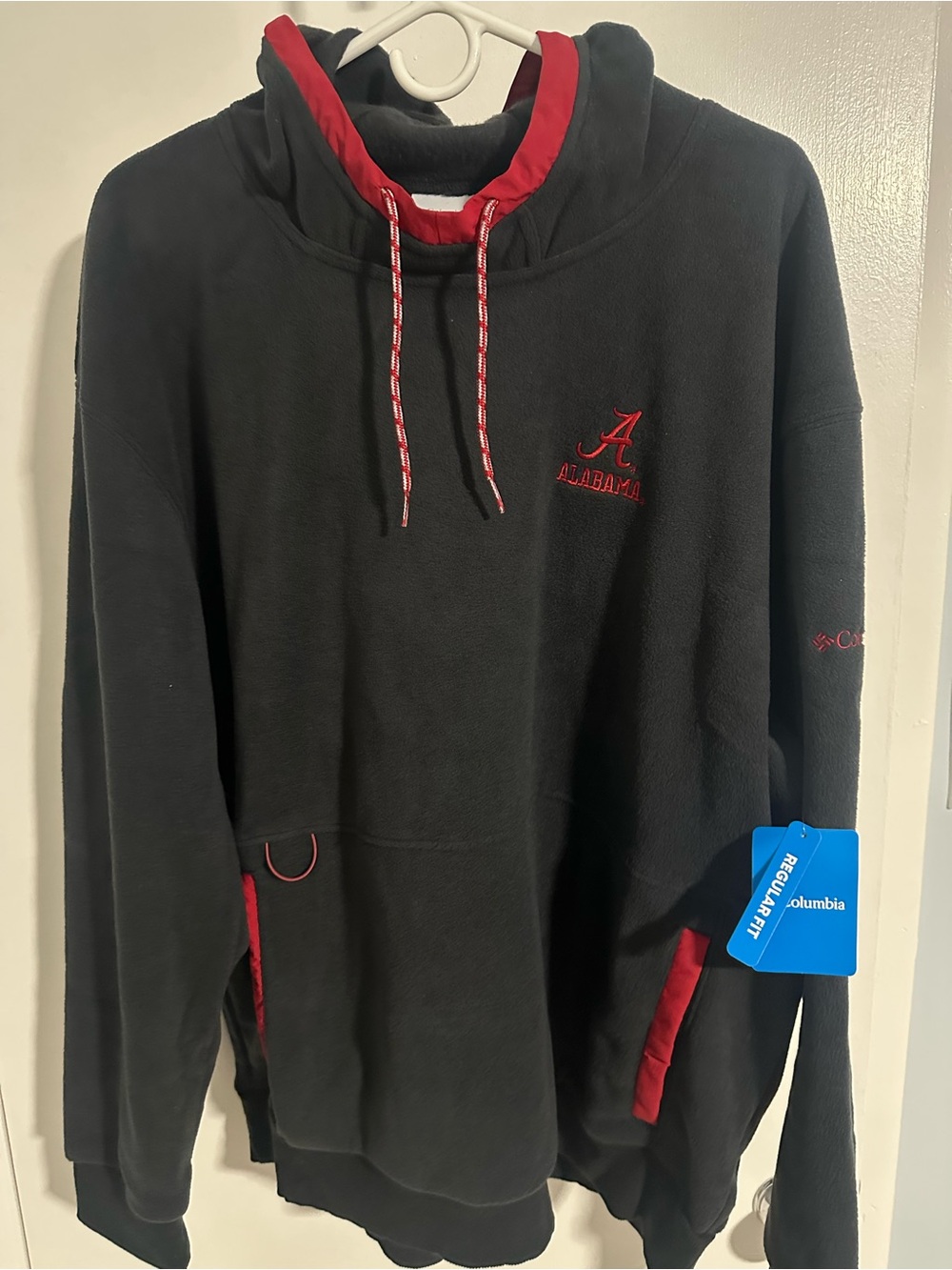 Columbia Men’s Alabama Flanker Fleece Pullover Hooded Sweatshirt